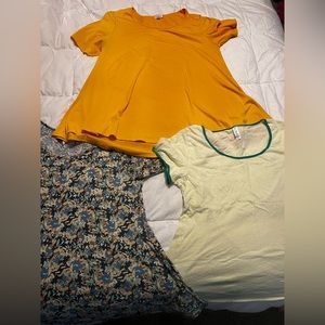 Lularoe XL tee bundle